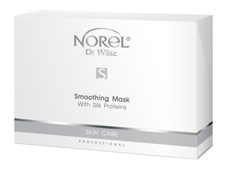 Smoothing Mask With Silk Proteins